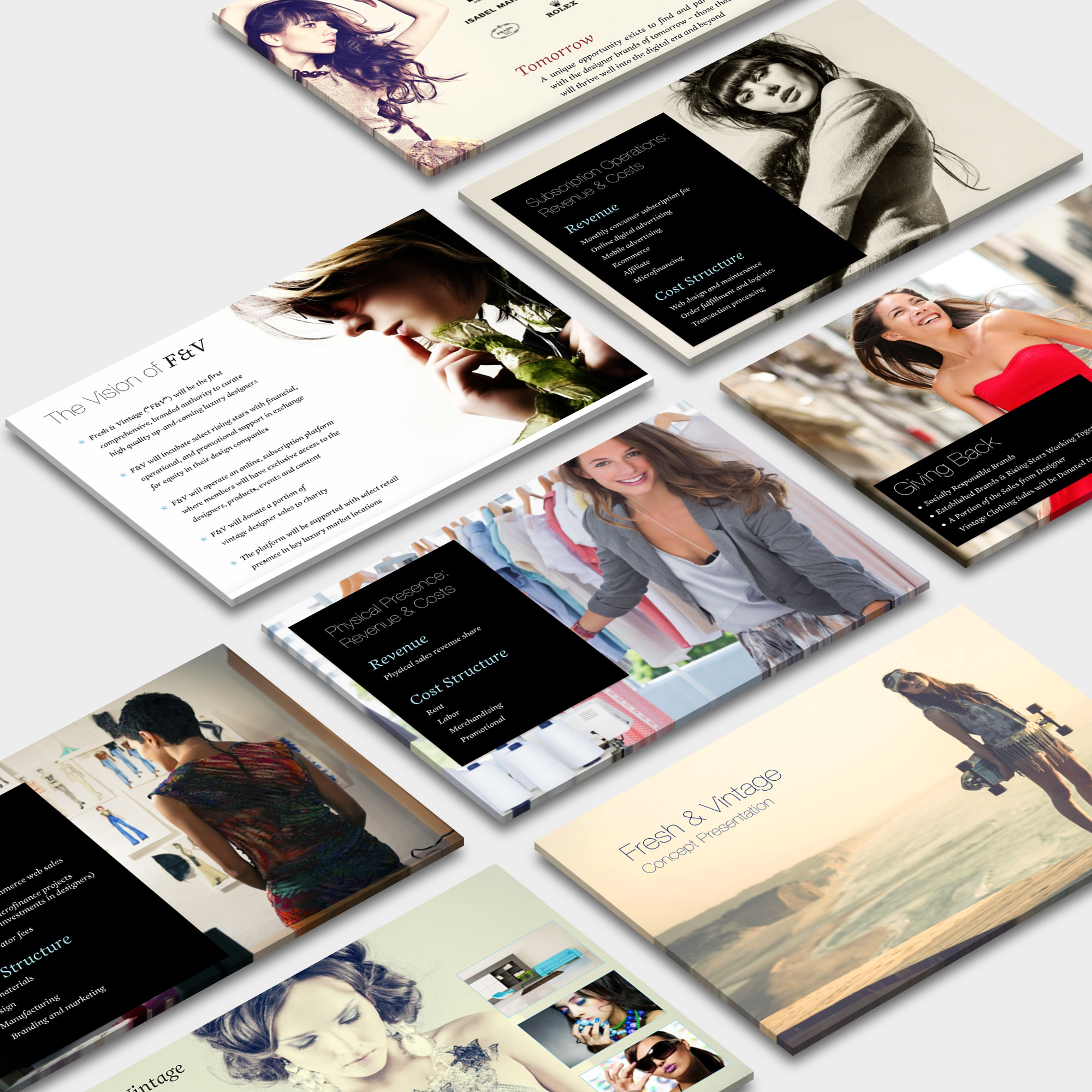 Fashion Startup Deck