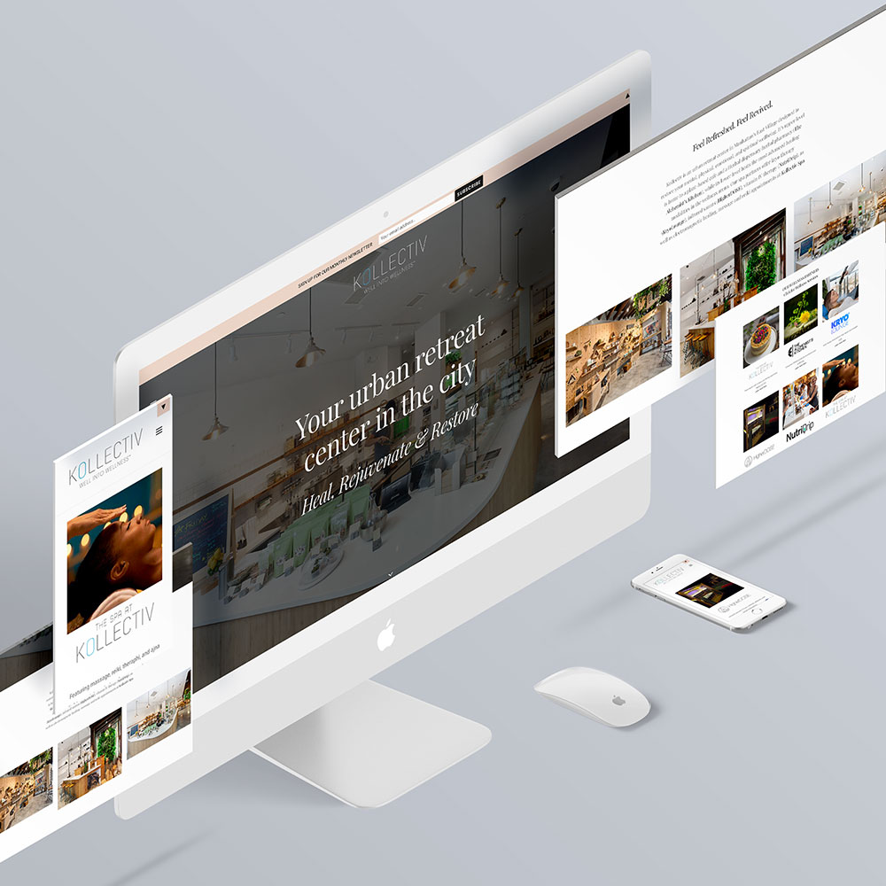 Spa & Cafe Website