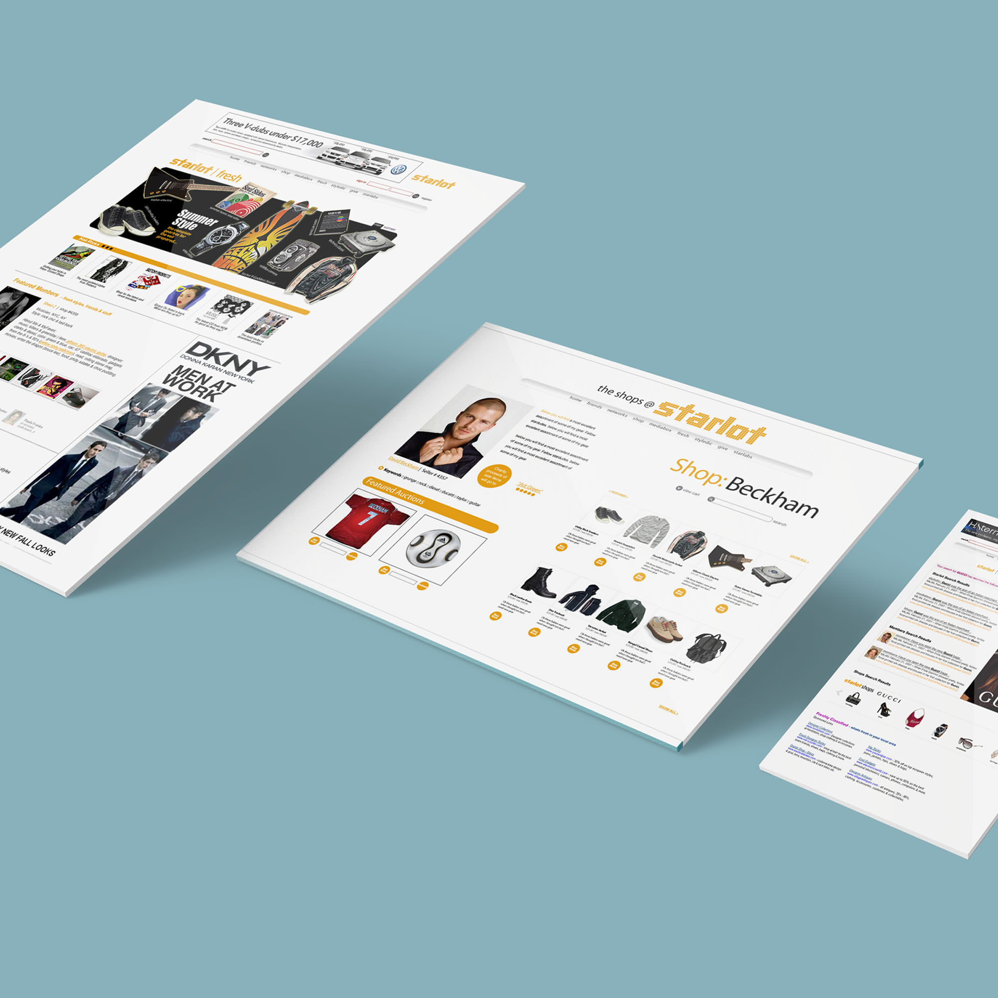 E-Commerce Site and Magazine