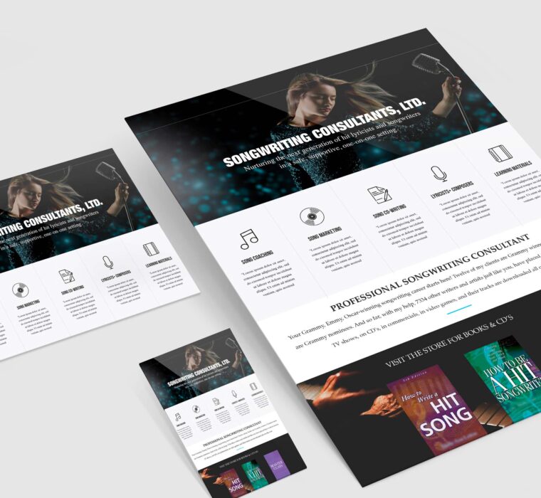 Songwriter Website