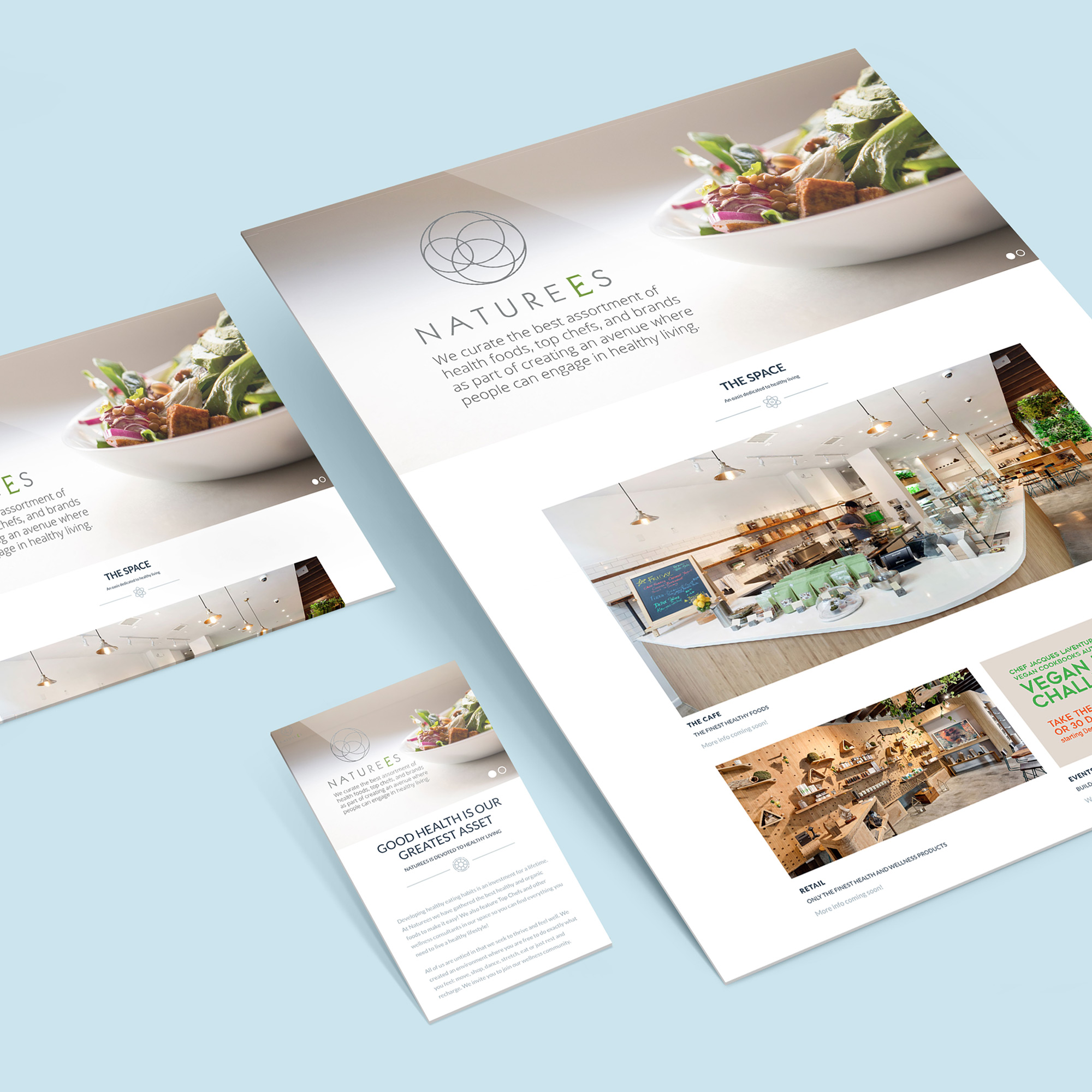 Restaurant + Incubator Website